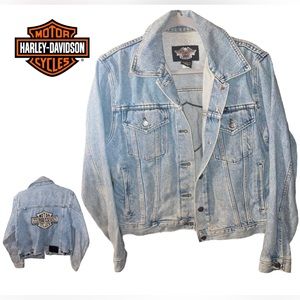 HARLEY DAVISON Logo Jean Jacket